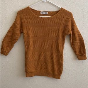 Mustard Sweater